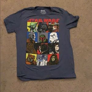 Star Wars character showcase t-shirt!